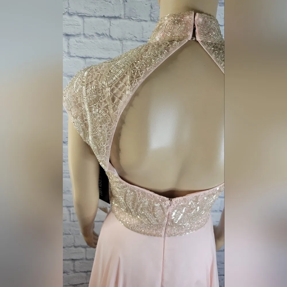 Sherri Hill Blush Prom Dress Size 4 - Image 2