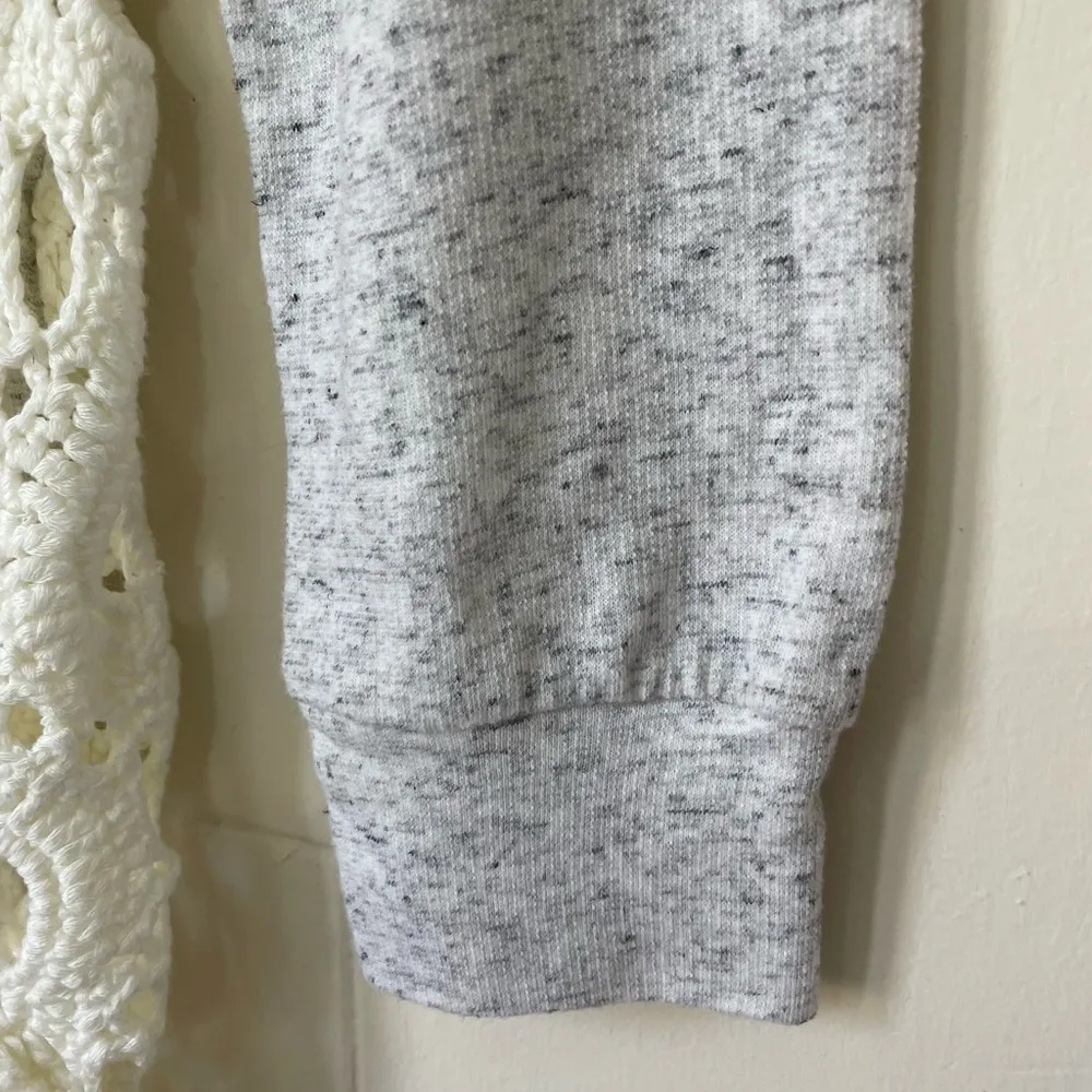 Sundance Grey Knit Sweater Tunic ~ Crochet Boho ~ Women’s Size S - Image 7