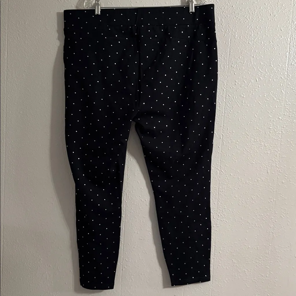 Philosophy Silver Polka Dot Pants - Image 6