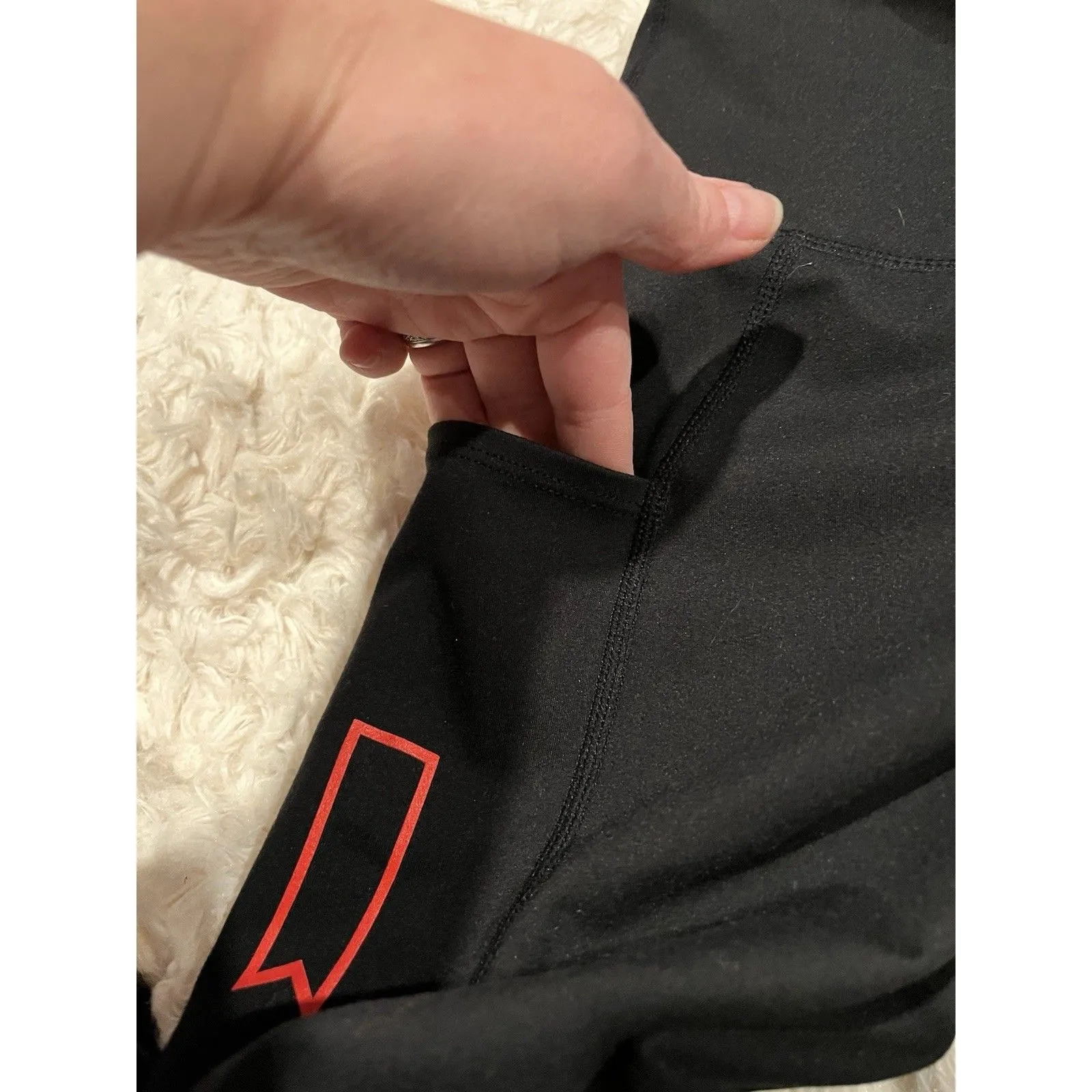 BYLT Women's Leggings Size XS Black Pink Essential Performance EUC - Image 5