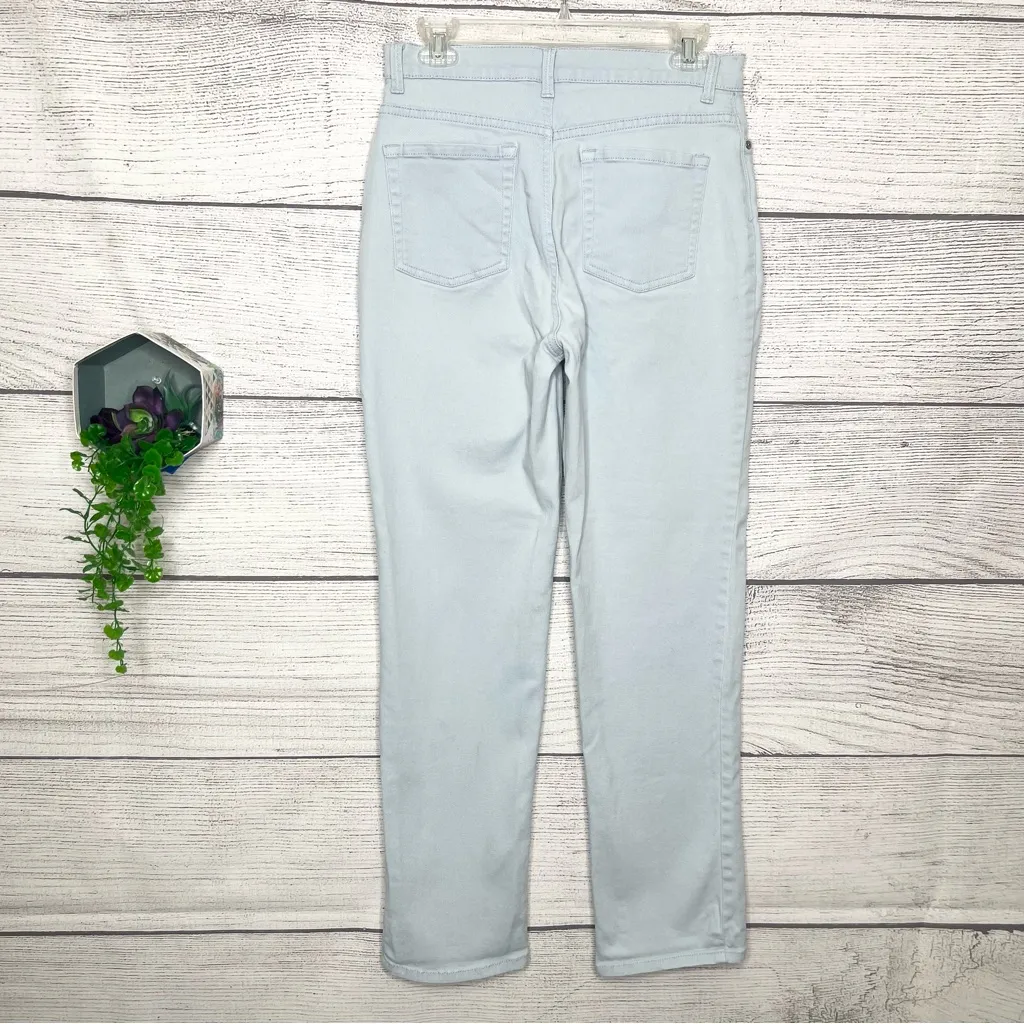 Gloria Vanderbilt Light Blue High Waist Amanda Ankle Jeans Size 10 - Image 7
