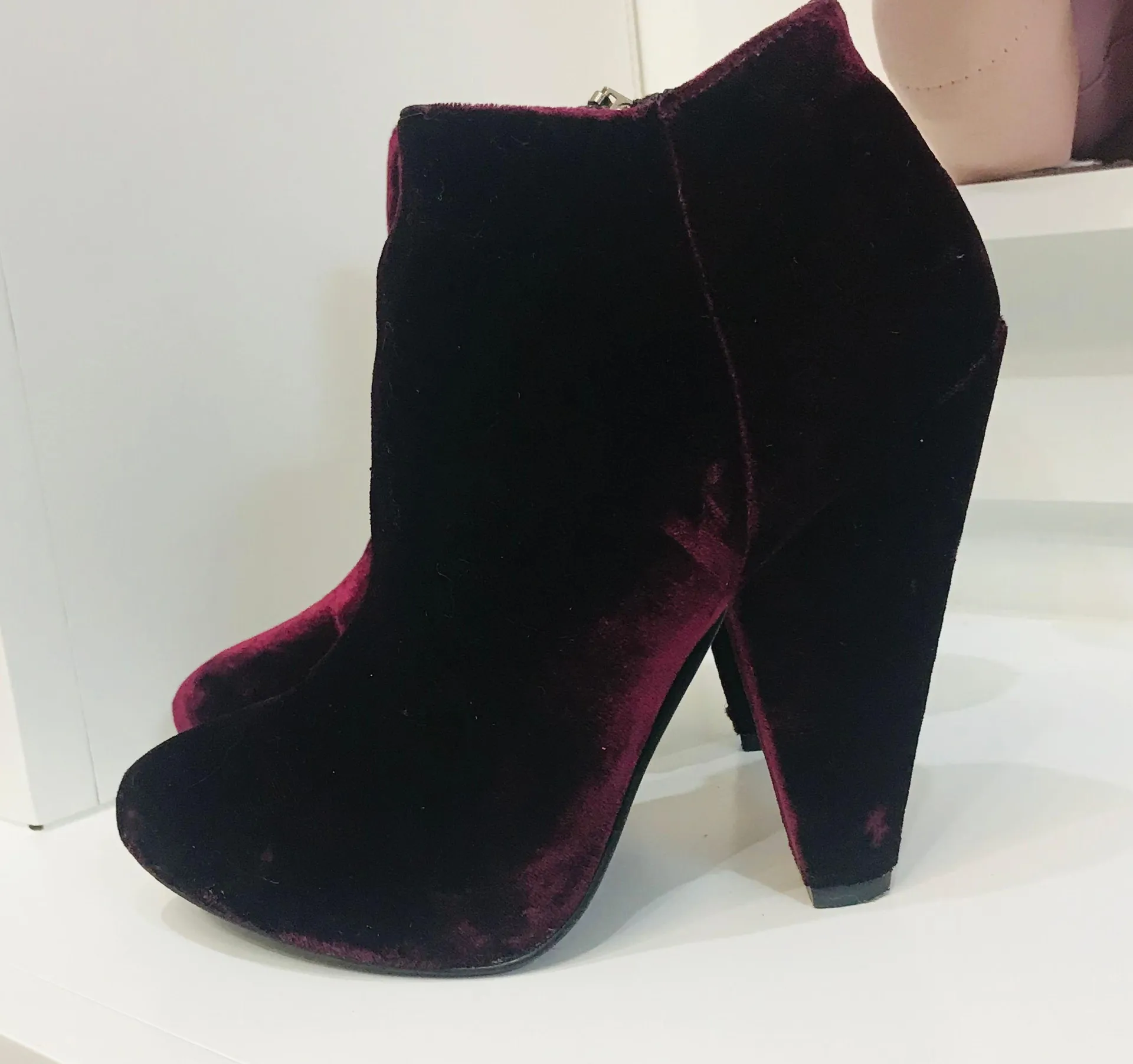 Adore Suede Side Zip Boot size 38 - Image 2