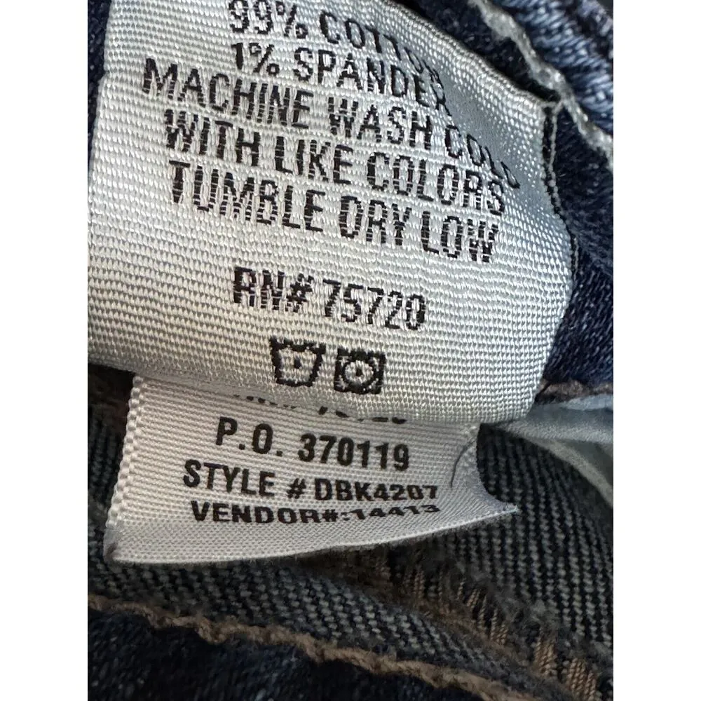 Daytrip Jeans Women 31 Virgo Bootcut‎ Mid Rise Dark Wash Blue Denim Pants - Image 15