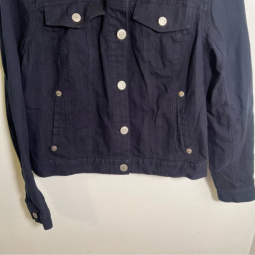Paul & Joe for Target Navy Blue Jacket L Size L - Image 3