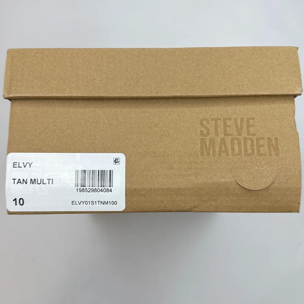 Steve Madden Women's Elvy Ankle Wrap Dress Sandals- Tan - Size 10 - Image 3