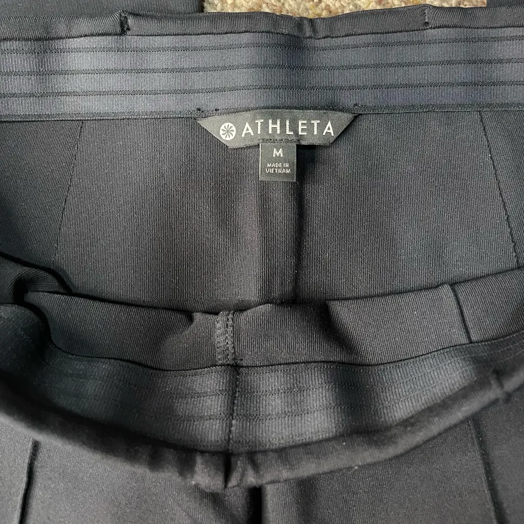 Athleta Black Flare pants Medium - Image 2