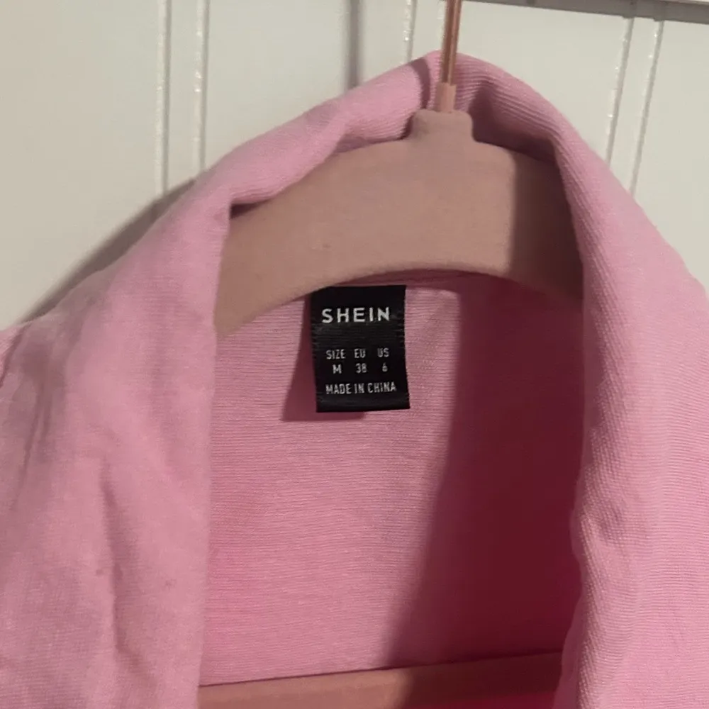 Womens Pink Ruffle Smock Colorblock Dress - Image 4