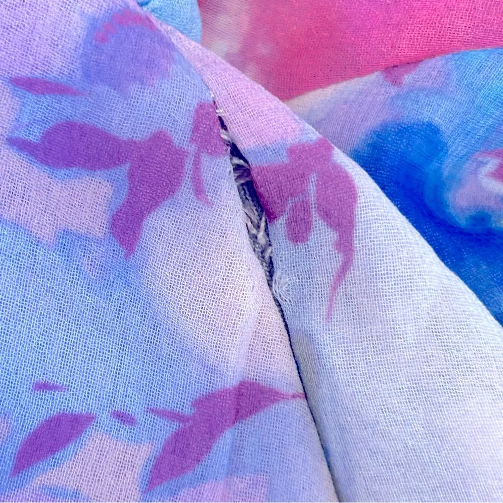 Zara Floral Draped Top Size L NWT - Image 12