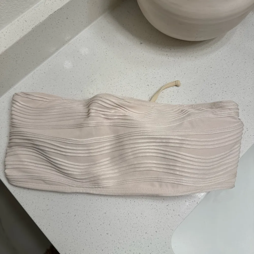 Zaful Light Cream Bikini Set - Image 2