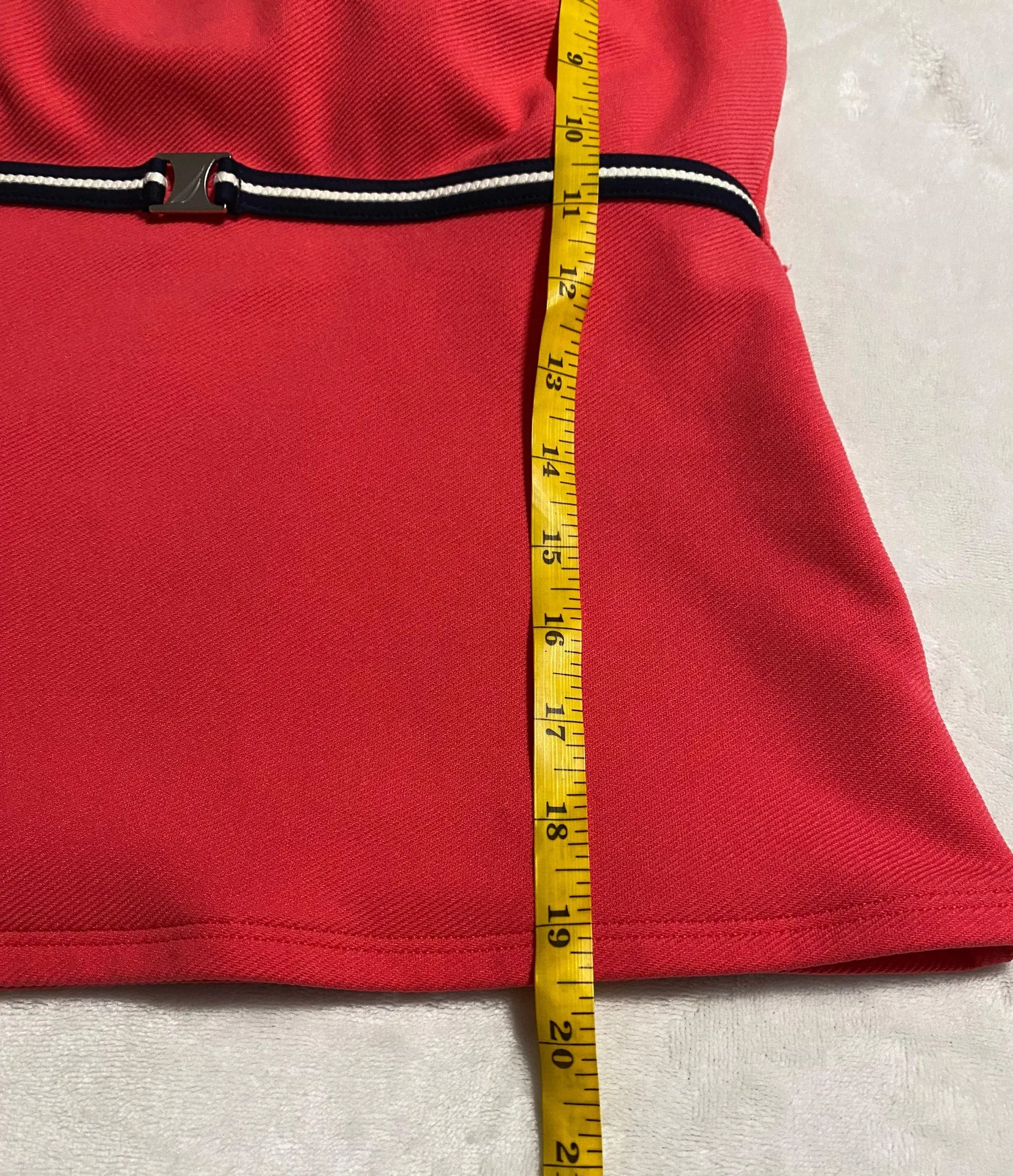 Nautica Pullover Tank Top Shirt Size 8 Built In Sports Bra - Image 8