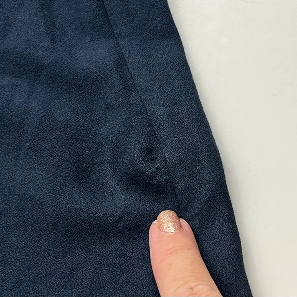 Jenni Kayne Palmer T-Shirt Dress Shirt Dress Navy Blue XXL Short Sleeve‎ *FLAWED - Image 8