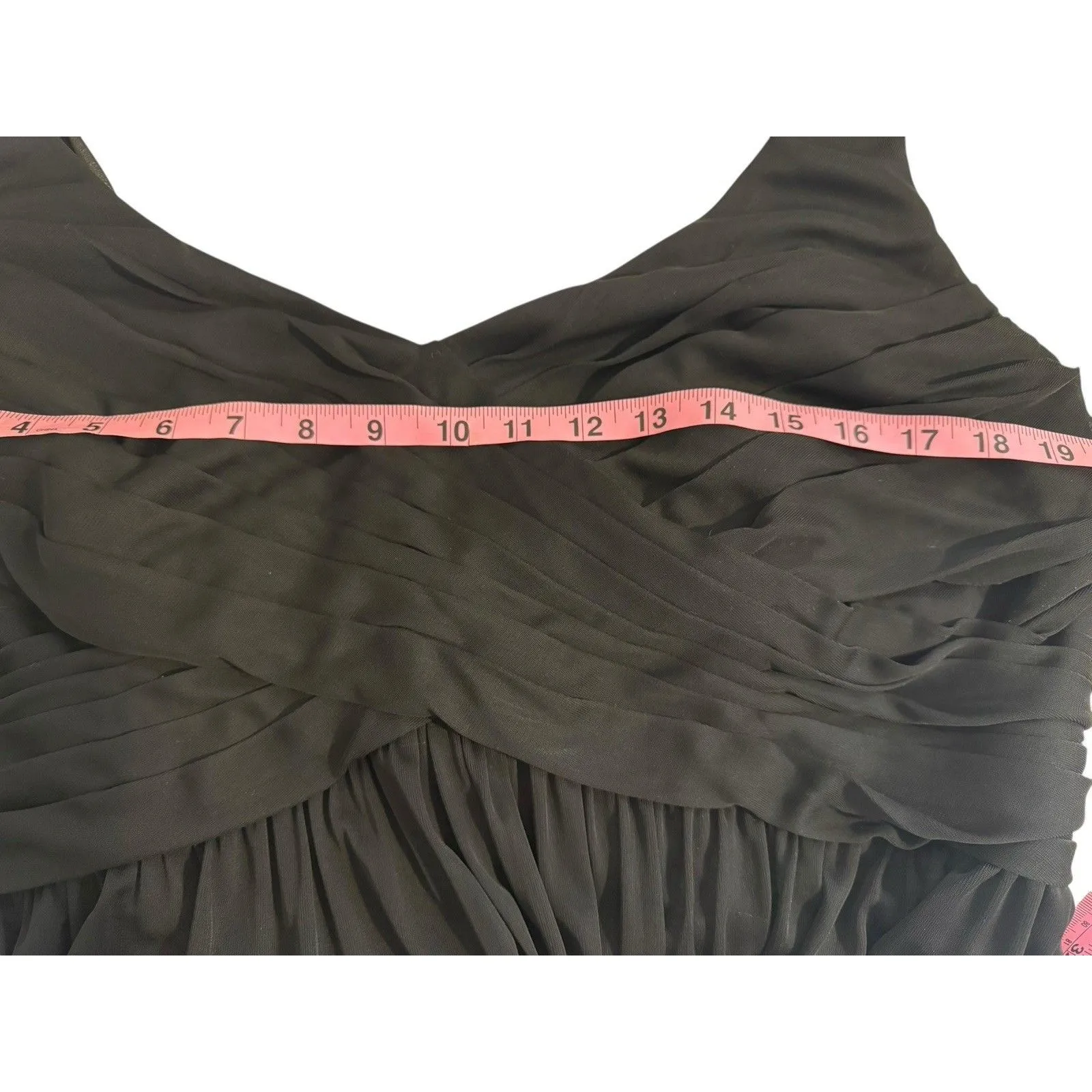 Davids bridal bridesmaid dress prom semi formal style F15933 Black Size 22 - Image 4