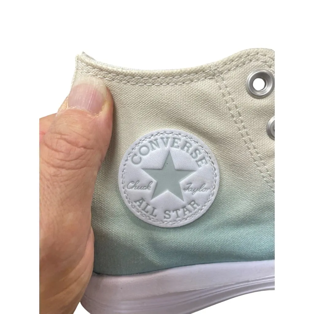 Converse Chuck Taylor womans Monie Hi "Ombre' Dew white High Sneakers SZ 9 - Image 16