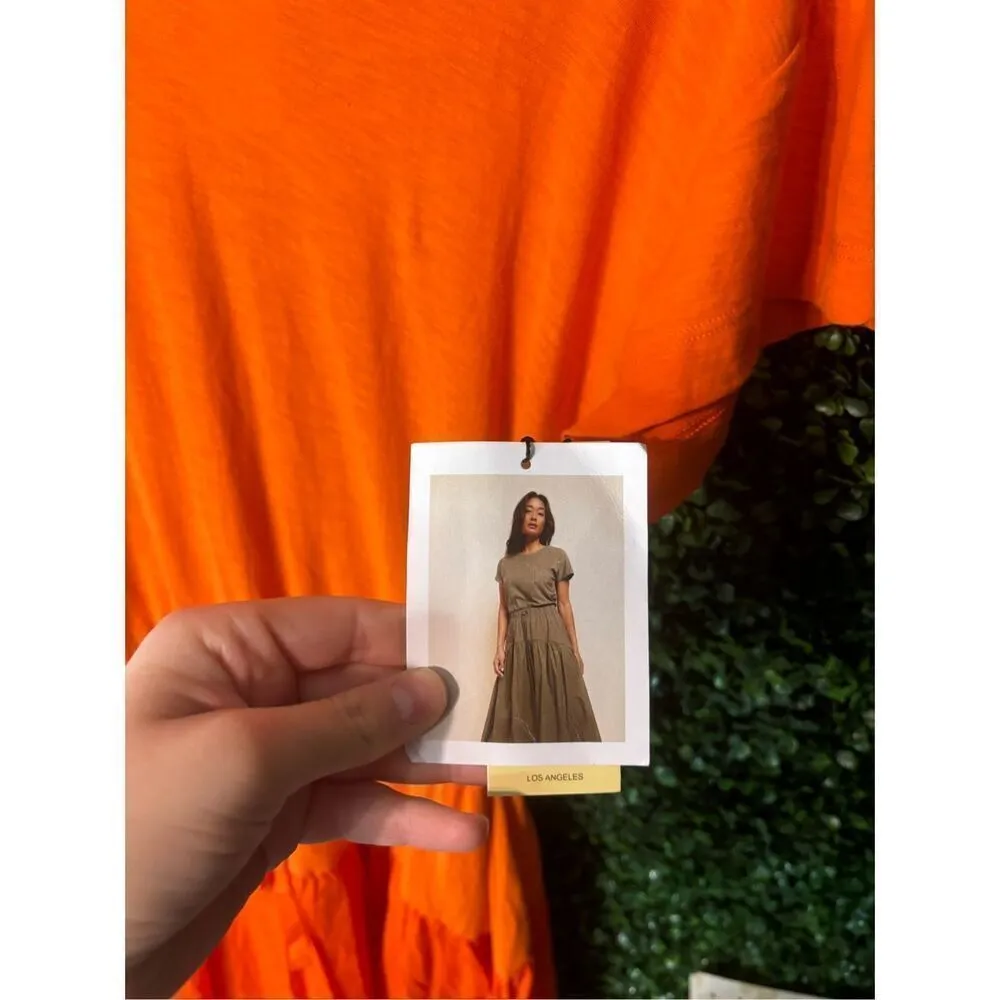 Nation Ltd Azalia Combo Shirt Dress Women's Sz Large NWT Anthropologie - Image 4