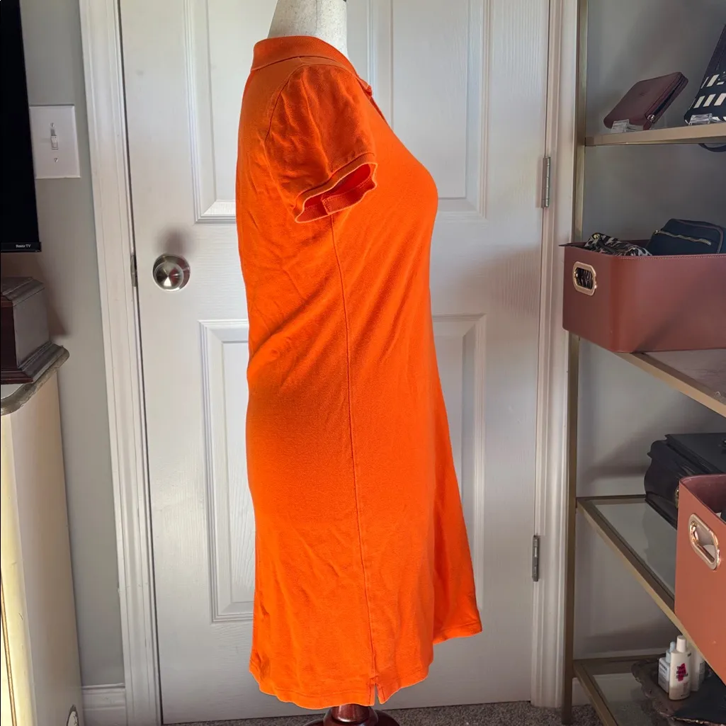 Ralph Lauren polo dress orange size large T shirt dress - Image 4