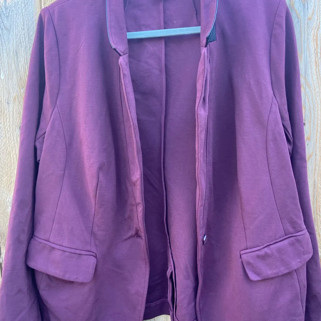 Lane Bryant Rich Purple  Bryant Blazer - Image 2