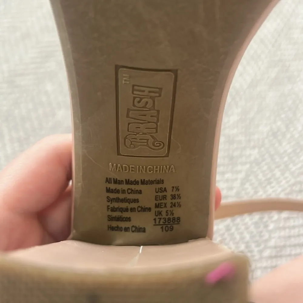 Brash  Blush Strappy Heels - Image 2