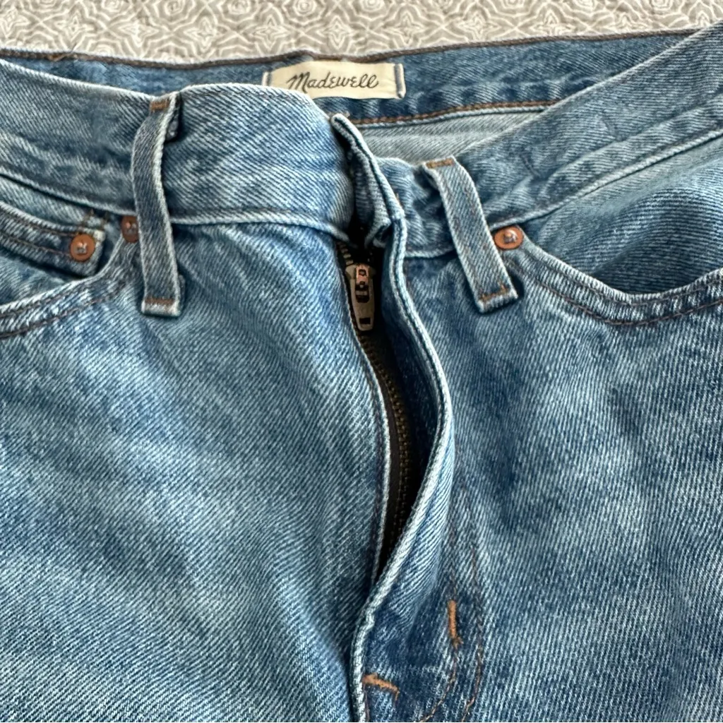 Madewell The Slouchy Boy Jean Straight Leg Relaxed Denim Jeans Size 26 - Image 11