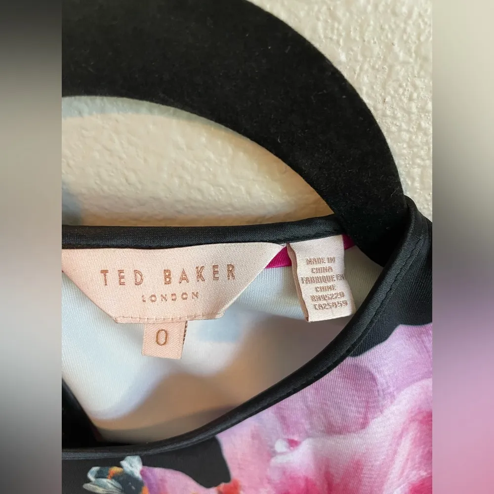 Ted Baker size 0 Floral Dress - Image 8