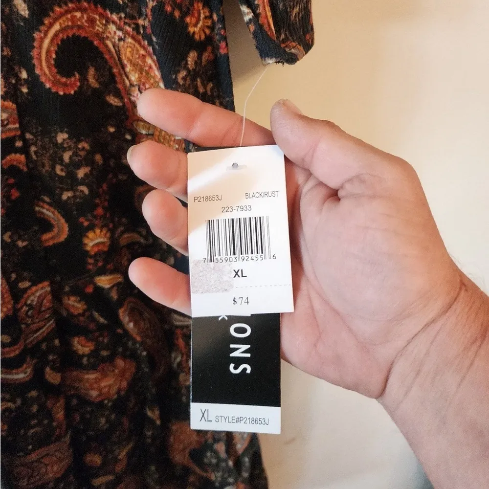 Perceptions Ladies Dress Size XL  Multicolor - Image 4