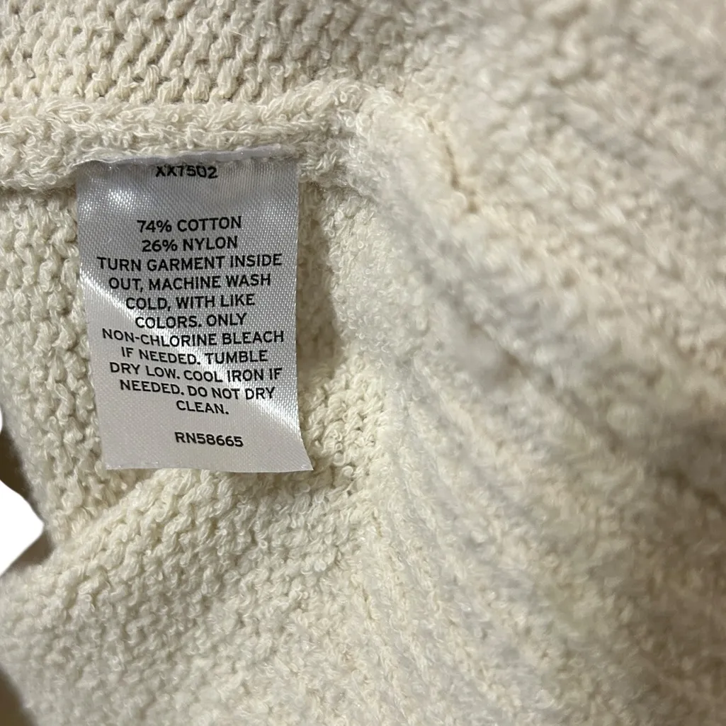 Abound  Beige Button Down Cardigan(Size Medium) - Image 6