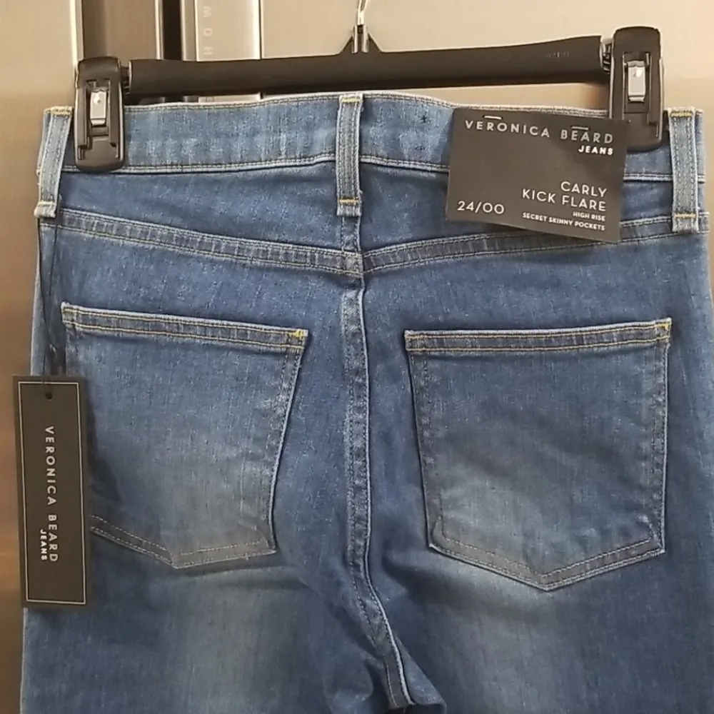 đź’•VERONICA BEARDđź’• Carly Kick Flare Jeans NWT 24 - Image 11