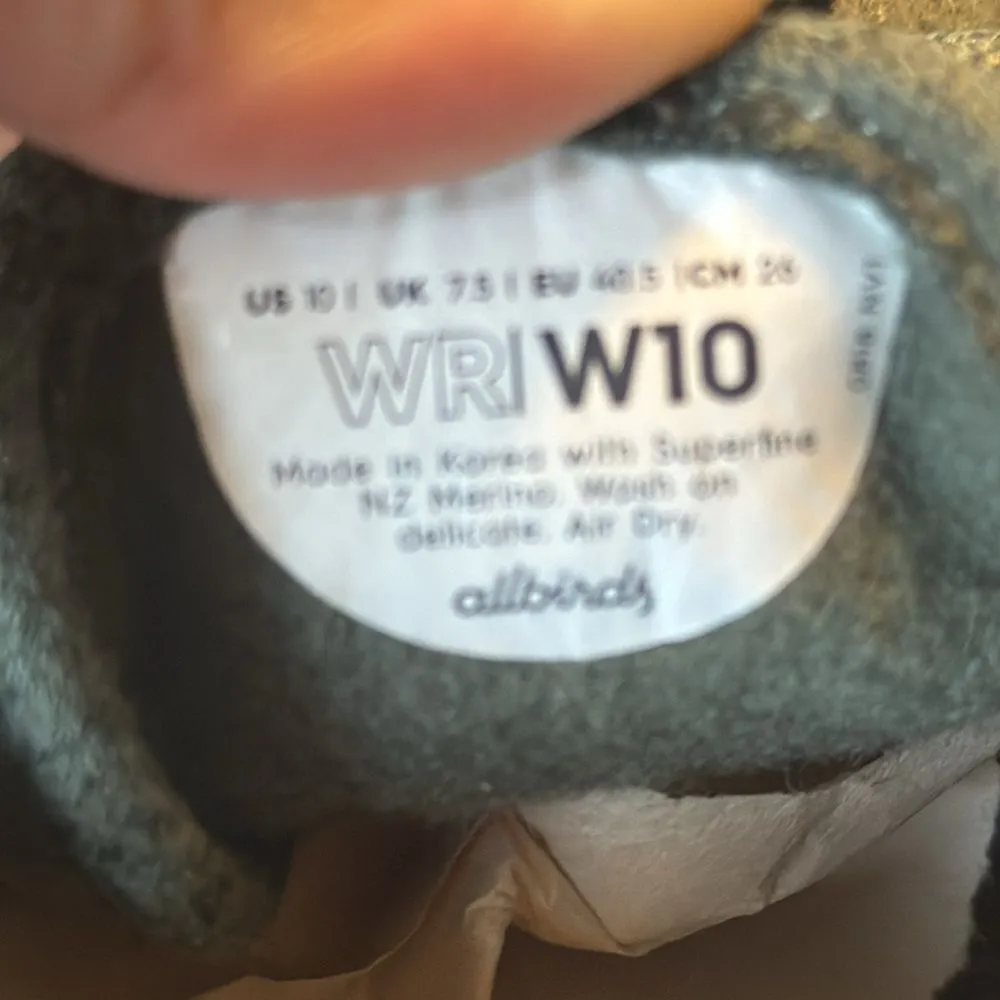 Allbirds Tuke Matcha Allbirds Wool Runner Athletic Shoes size 10 comfort cozy - Image 7