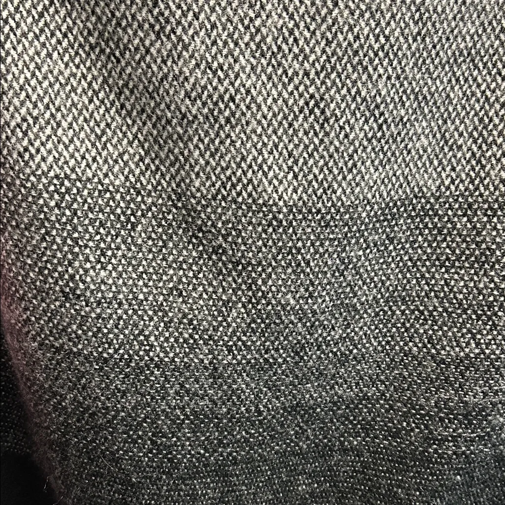 Max Edition Black and Gray Textured Poncho Wrap Cape - Image 6