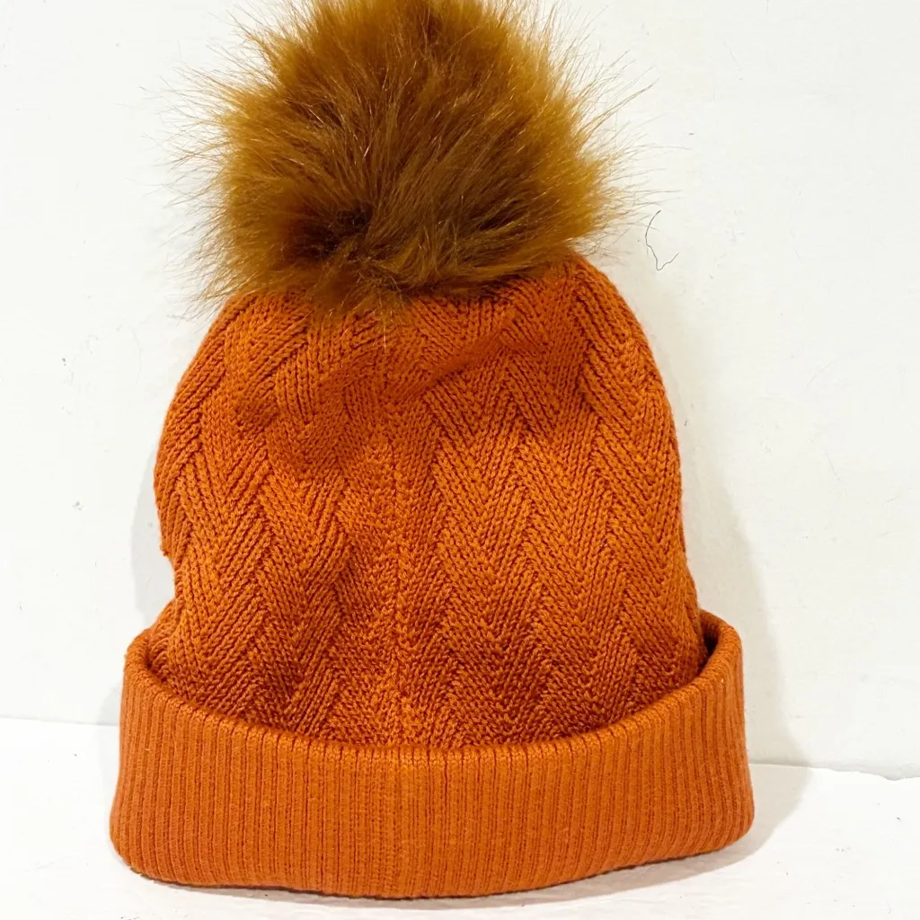 Lululemon Chevron Knit Pom Beanie
Canyon Orange Women’s One Size Hat - Image 7