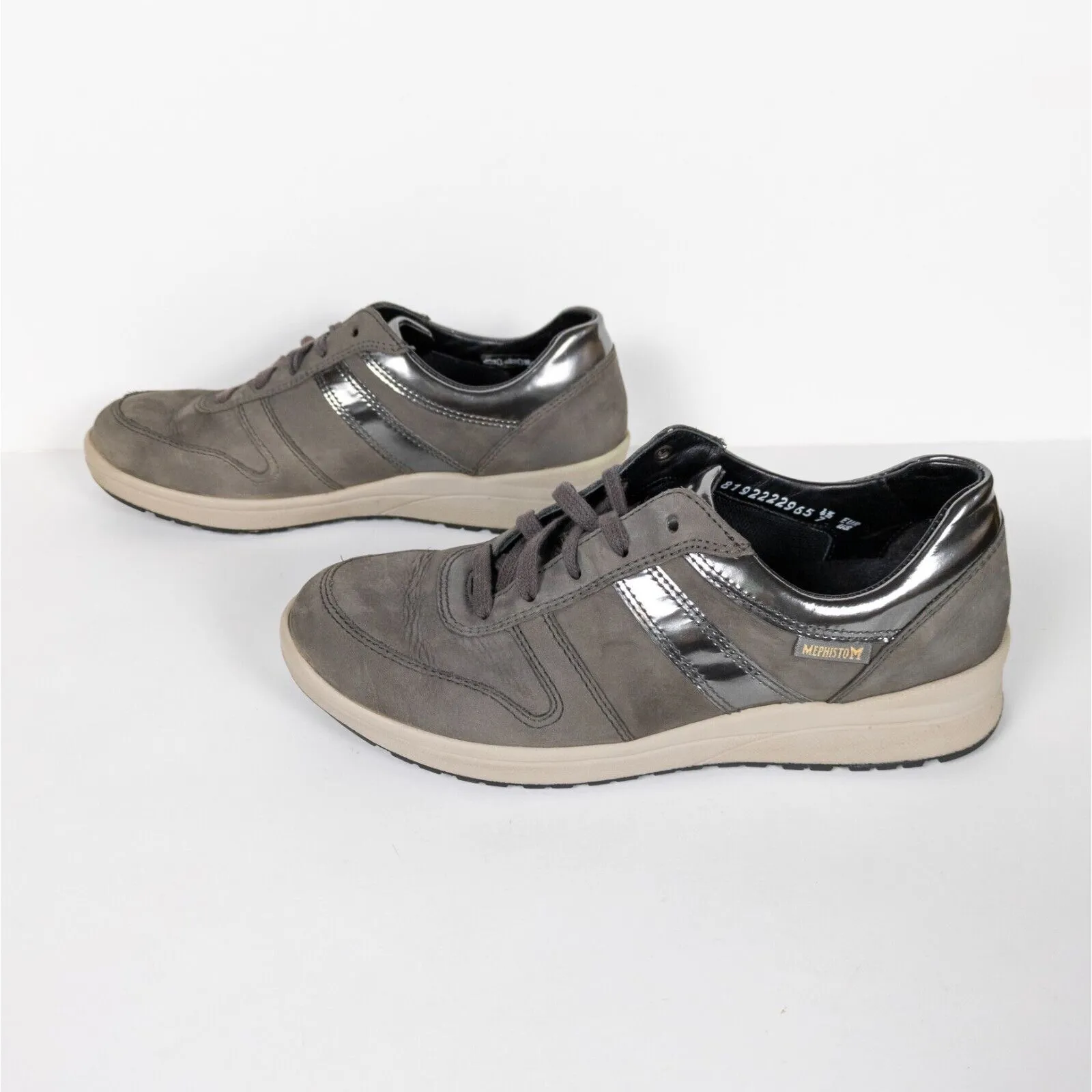 MEPHISTO Grey Rebeca Leather Runoff Air - Image 5