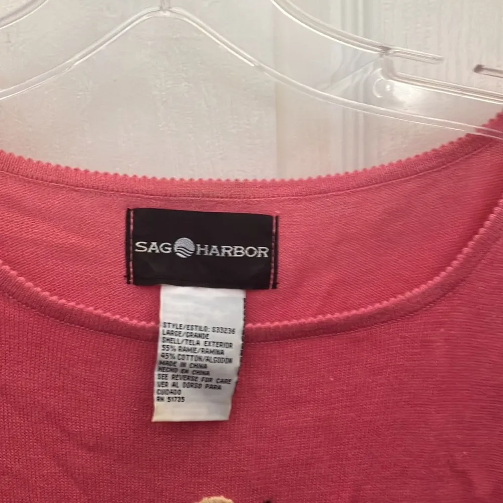 FINAL MARKDOWN Sag Harbor Embroidered Top large - Image 2