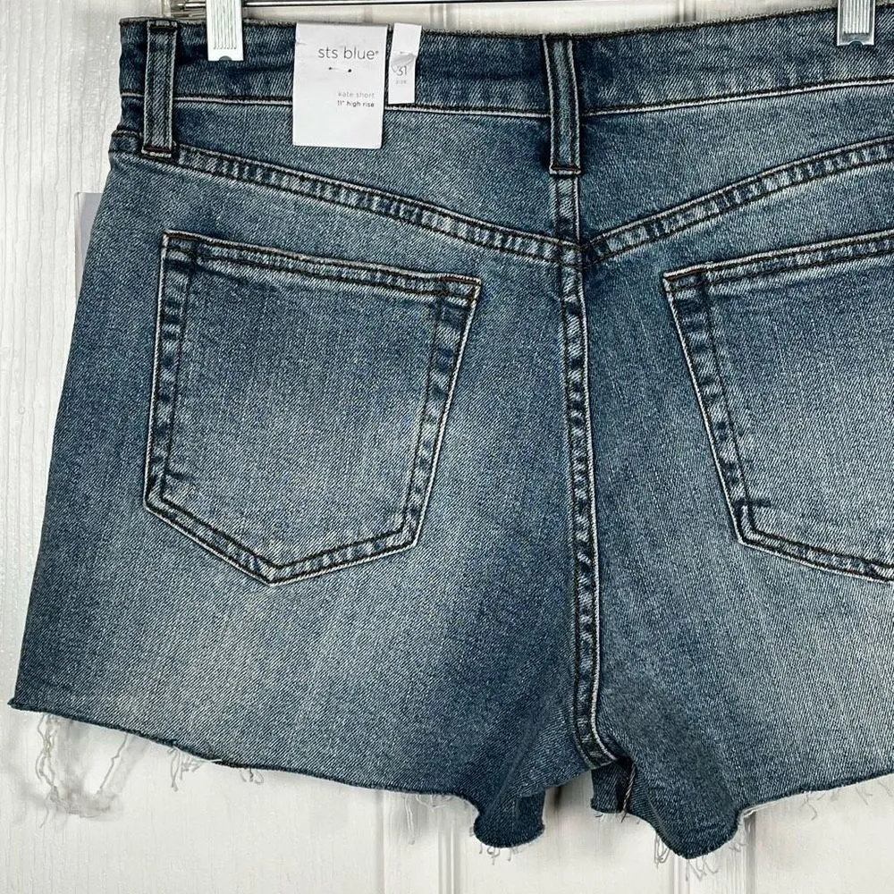 STS Blue Kate Short High Rise Denim Shorts Sz 31 Nordstrom NWT - Image 7