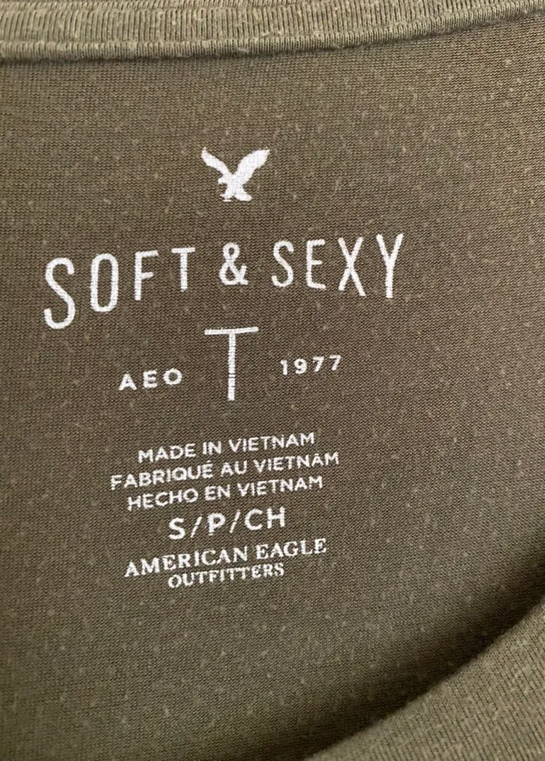 American Eagle Outfitters Soft and Sexy Long Sleeve Shirt - Image 3