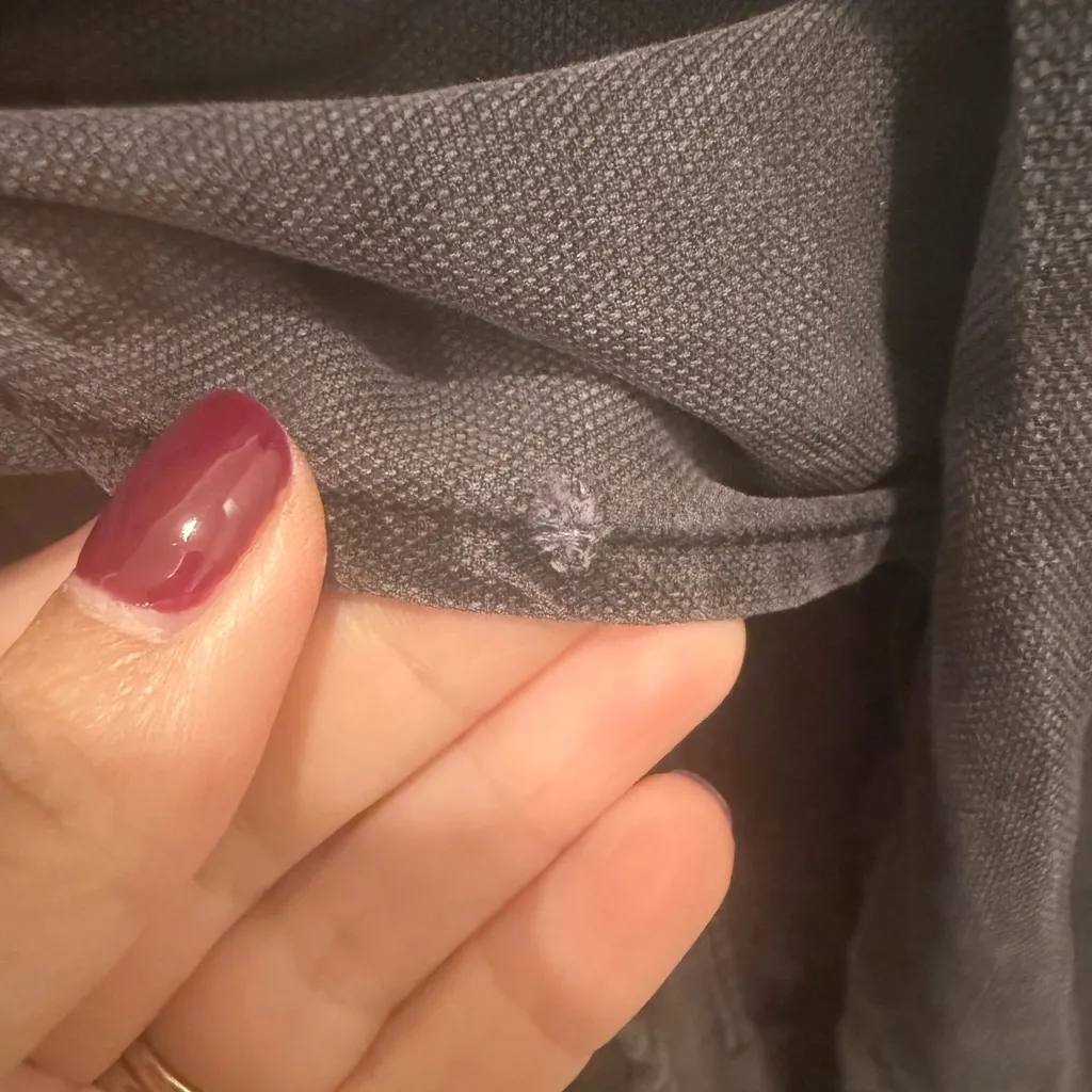 ANTHROPOLOGIE‎ Huxley Utility Jumpsuit in Washed Black size 8 - Image 10