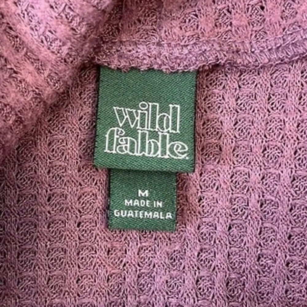 Wild Fable Purple Turtleneck Cropped Lightweight Sweater Size M - Image 5