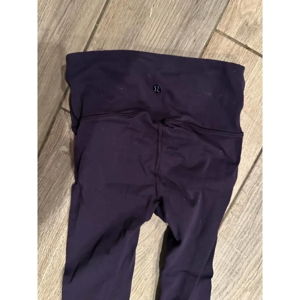 LULULEMON blue‎ straight leg athletic leggings size 2 Blue - Image 3