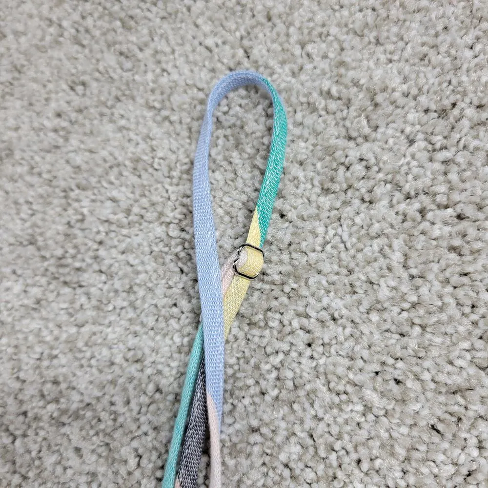 Rails Womens Ari Dress Small Blue Jamaica Stripe Spaghetti Strap V Neck Sundress - Image 3