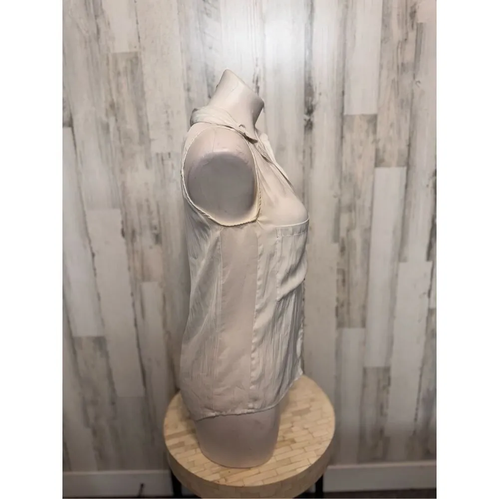 Bershka  white blouse size medium - Image 6