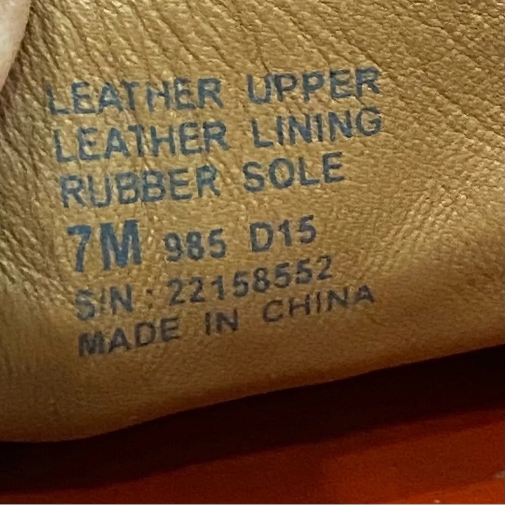 TORY BURCH Ashby Royal Tan Leather Loafers Driving Shoes Size 7 - Image 10