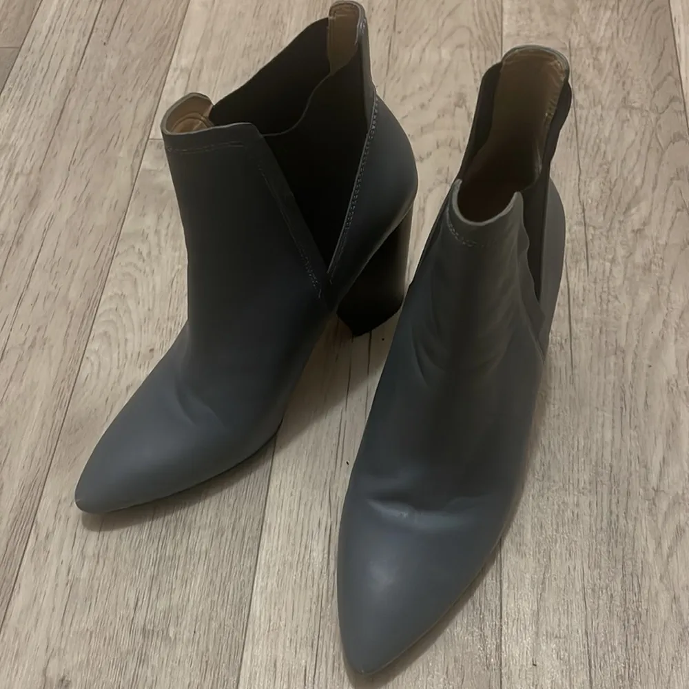 ASOS gray blue black booties 5 - Image 2