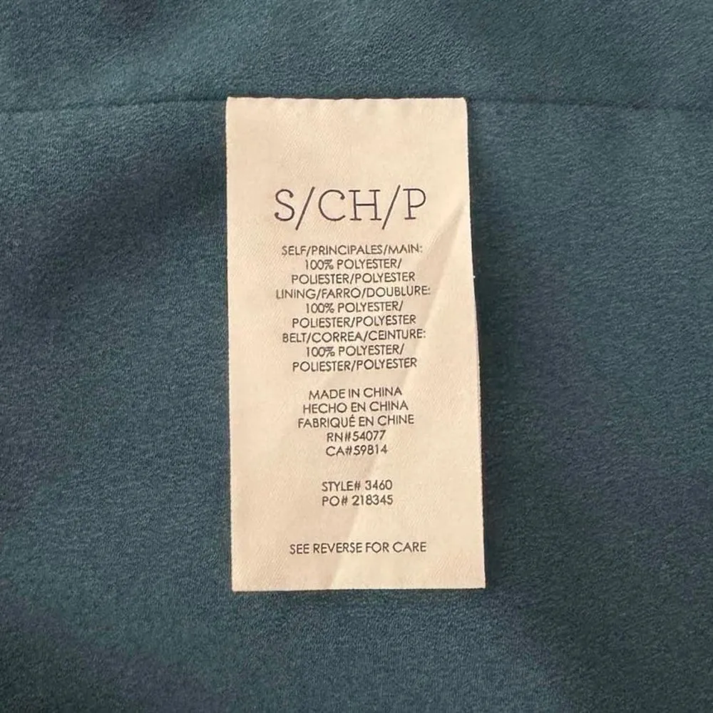 Cabi Dress Women Small Green White Pirouette Floating Floral Flower Preppy Bloom - Image 8