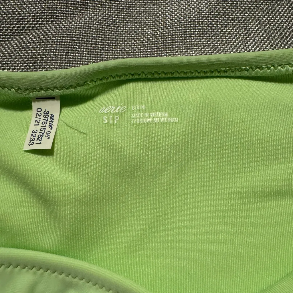 Aerie Light Green Bikini Bottom - Image 3