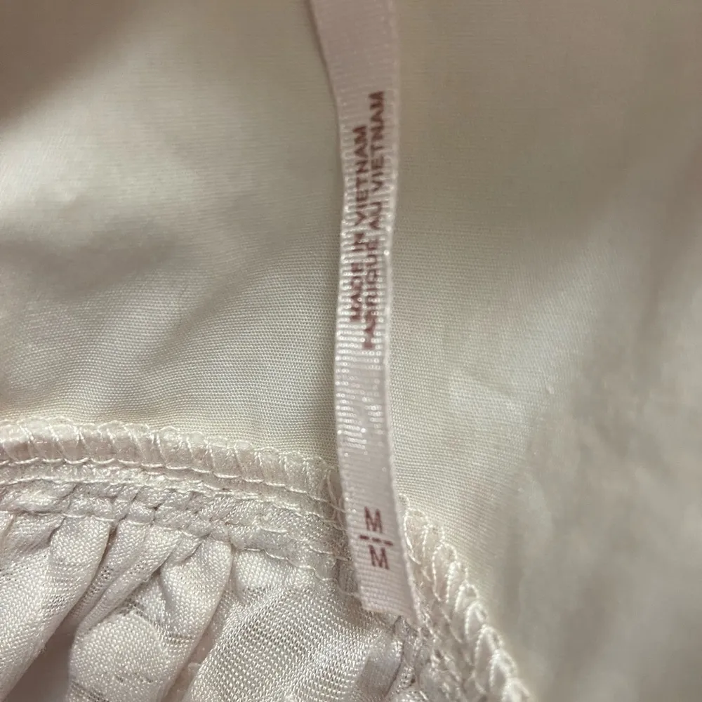 Free People Pink Lace Detail Medium Top sunset to Sunrise - Image 6