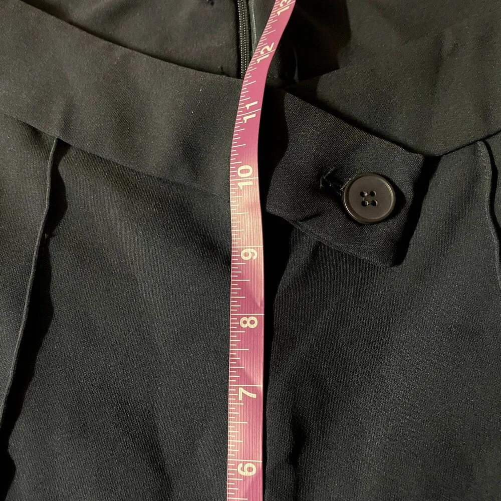 SHEIN Navy Blue Straight Leg Pants Size M EUC - Image 6