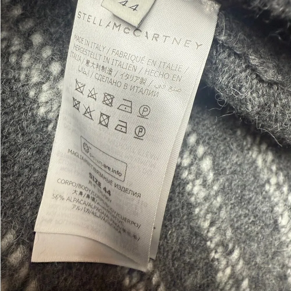 Stella McCartney Striped Wool Blend Sweater Women's Sz. 44 (US 8-10) - Image 7