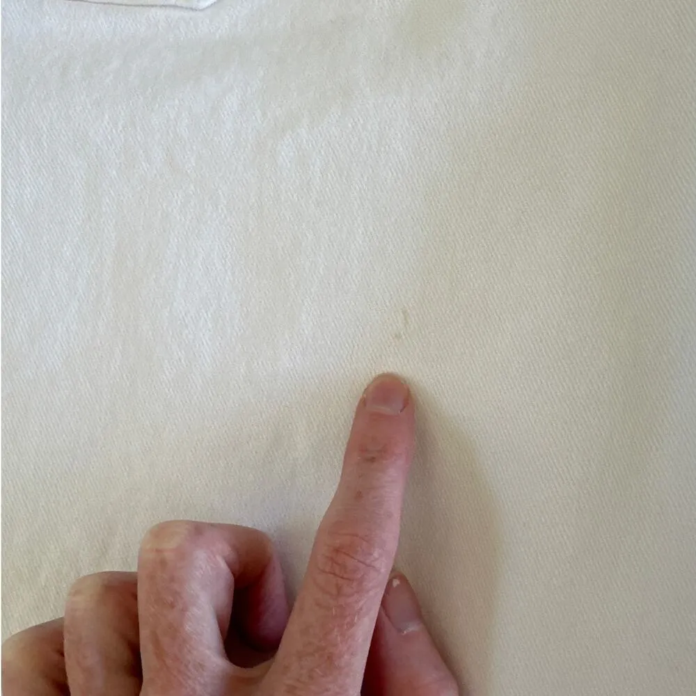 PAIGE - Brigitte Straight Leg Jeans in White - Image 2