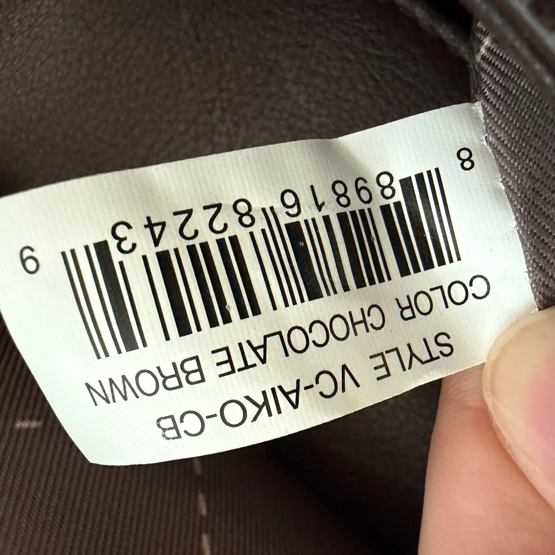 $278 Vince Camuto Whipstitch Tassel Aiko Suede Flap Crossbody Saddle Bag Brown - Image 10