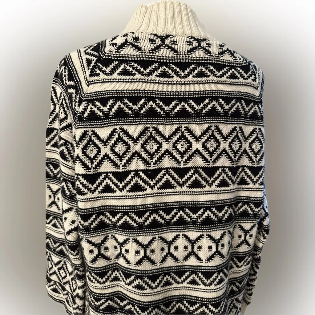 CHAPS by Ralph Lauren sweater Size L Black Size L - Image 4