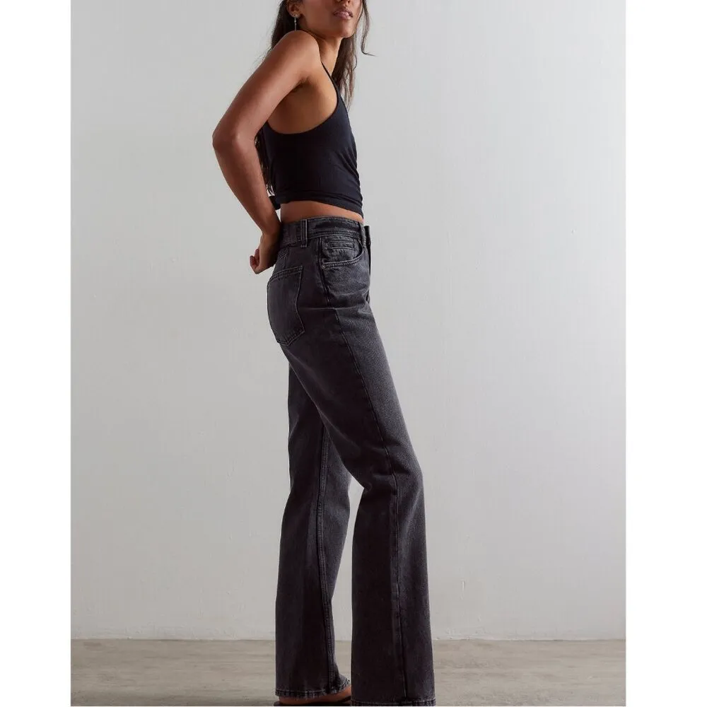 We The Free Xena Slim Straight Jeans / Dark Knight NWT - Image 2