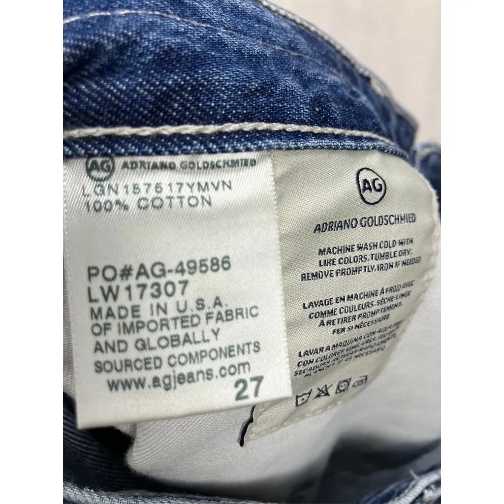 AG Adriano Goldschmied The Ex Boyfriend Slim Jeans Distressed  Women's Size 29 - Image 10